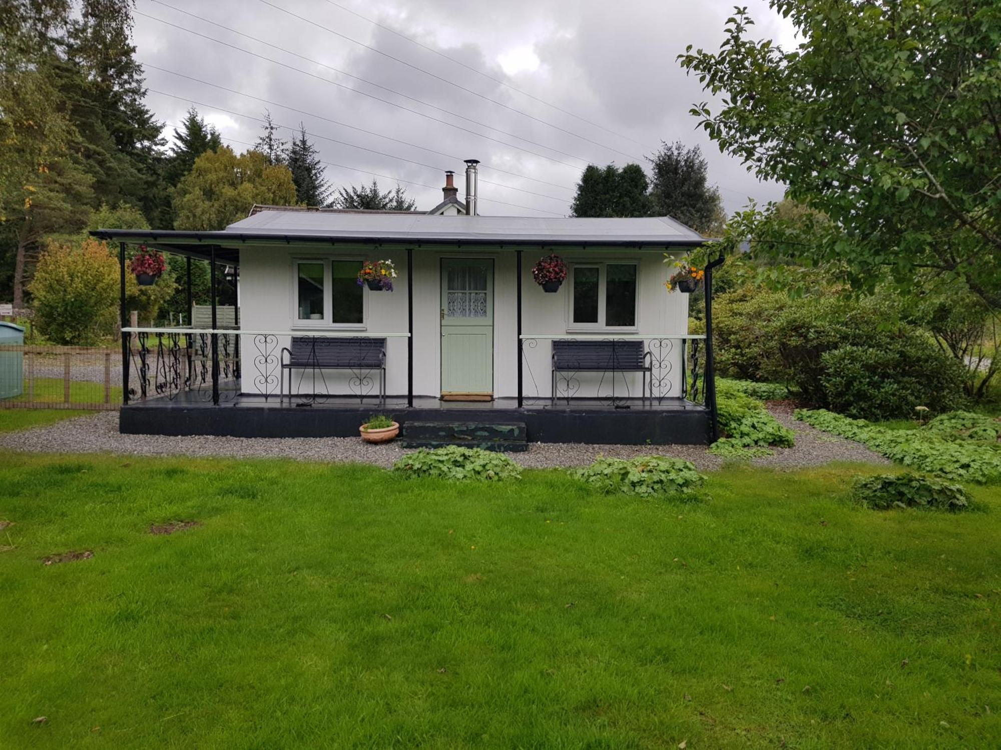 Studio Cottage Tummel Bridge Bagian luar foto